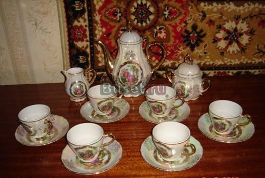 Красивый японский кофейный сервиз Москва