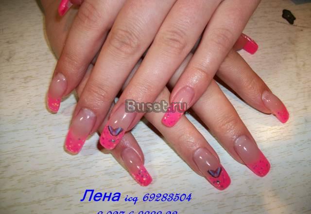 Наращивание и укрепление ногтей в Самаре Самара