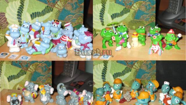 Киндеры из разных коллекций Королев