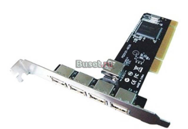 PCI USB 2.0 контроллер St-Lab U-143 Москва