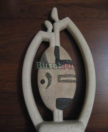 Скульптура  высота 37 см Москва