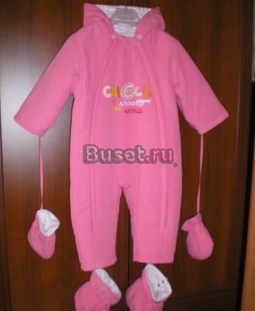 Комбинезон Chicco весна-осень на девочку, р.74 Москва