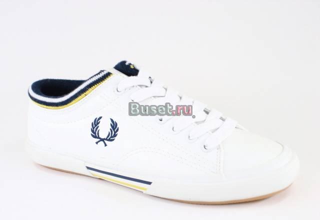 Кеды Fred Perry Tipped Cuff Leather Plimsoll Москва