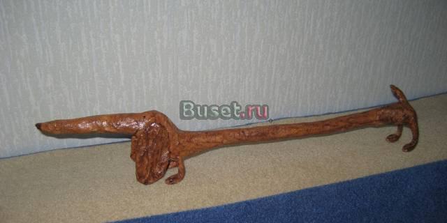 Авторская работа  ТАКСА  папье-маше Москва