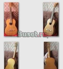 Гитара акустика СССР.6 струн.Большая.Ленинград Москва