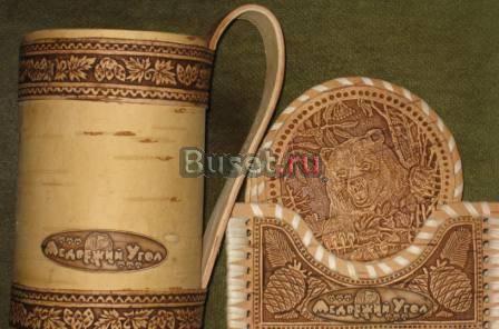 Береста сувениры из бересты и кедра Великий Устюг