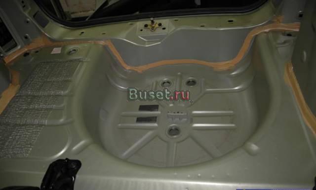 Новая ниша запасного колеса Ford Fusion Москва