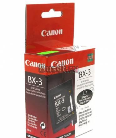 Canon BX-3 черный для для Fax-B100/B110/B150 ориг Москва