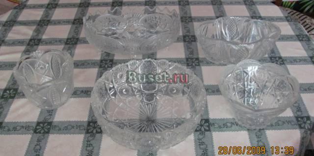Хрустальная посуда Москва