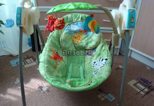Кресло-качели "Тропический лес" Fisher Price Москва