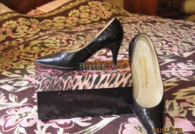 Шикарные туфли 33 кожа крок. Sorbonna Франция Санкт-Петербург
