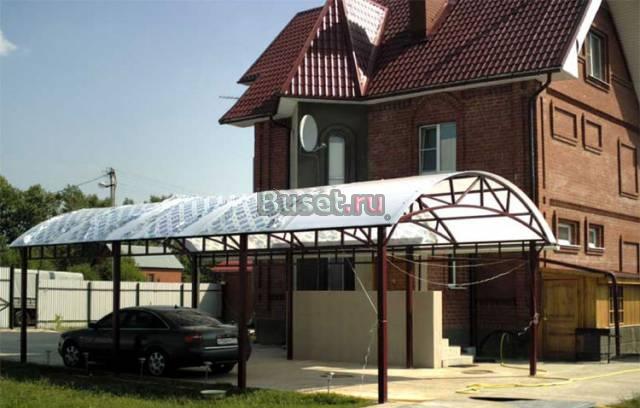 Навесы  для  стоянок  гаражей Москва