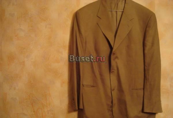 пиджак Harrods, лен, фисташковый, р.56 Москва