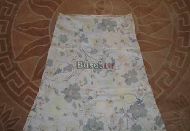 Белая юбка в цветочек Москва