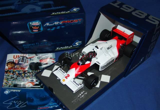 Модель 118 McLaren F1 MP4/2B Alain Prost 1985 Москва
