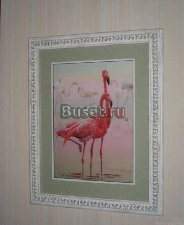 Вышитая картина Москва