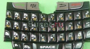 Русская клавиатура BlackBerry 8800 (желтые буквы) Нижний Новгород