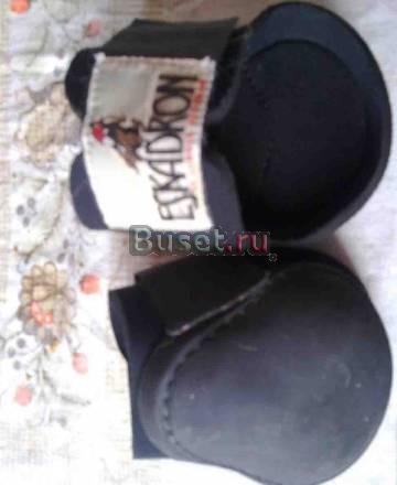 Ногавки для лошади Эскадрон чёрный(зада) б.у.6 раз Москва