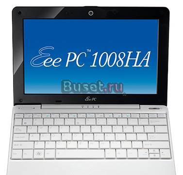 Белый EeePC 1008HA HDD 160Gb, DDR 2Gb, отл. сост Москва