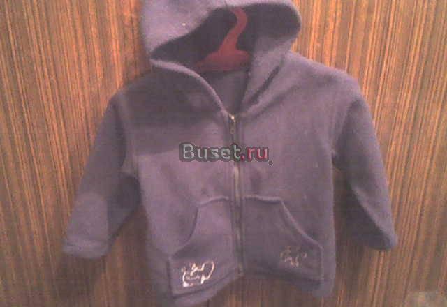 Флисовая кофточка(вместо ветровки) рост74/80см Санкт-Петербург