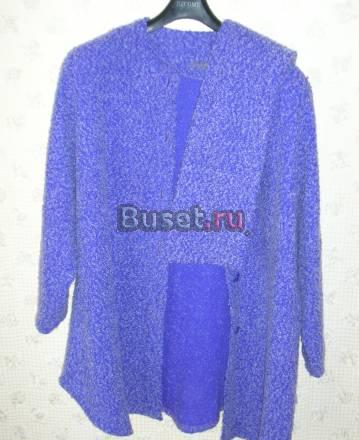 Пончо-пальто + шарф Санкт-Петербург