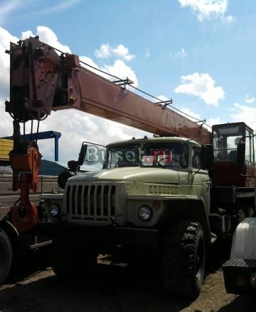 Автокран Урал "Ивановец", гп 14 т Самара