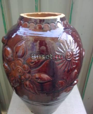 Ваза керамическая (глянцевая) Москва