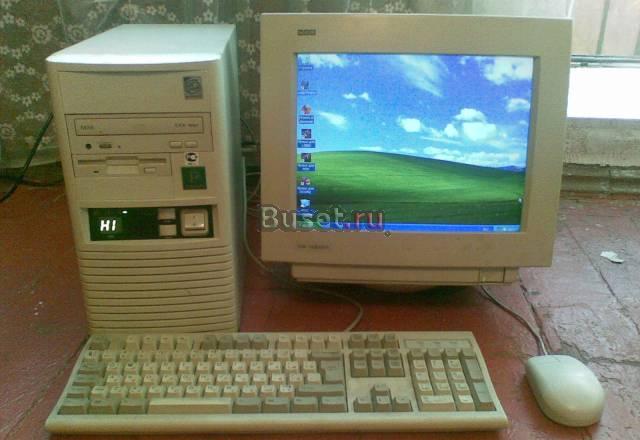 Офисный компьютер P2-400Mhz.озу-128.Hdd-6gb Санкт-Петербург