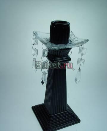Подсвечник стеклянный Москва
