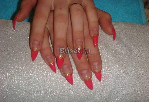 Качественное наращивание ногтей акрил гель Москва