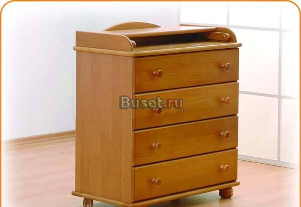 Детский комод с пелен. столиком Гандылян Аистенок Москва