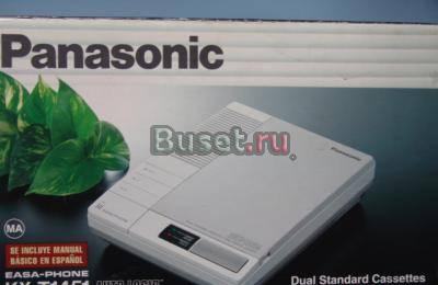 Автоответчик на 2ст.кассеты Panasonic KX-T 1451 Москва