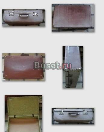 Чемодан старин большой СССР.Железные углы Москва