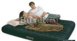 Кровать надувная intex со встроенным насосом разме Челябинск