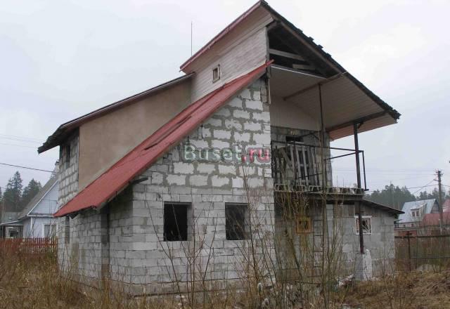 Недостроенный дом из газобетона в Грузино Санкт-Петербург