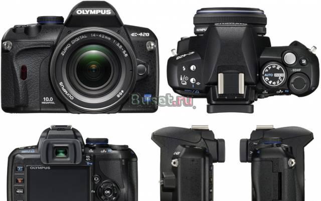 Olympus E-420 Double Kit, 14-42/40-150mm Москва