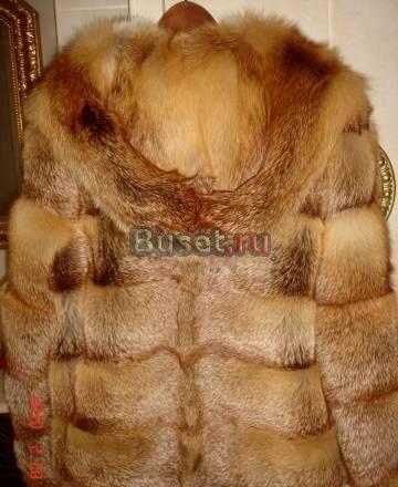 Новая шуба из поперечных пластин с капюшоном Москва