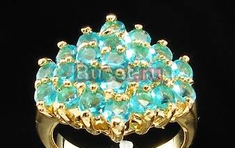 Кольцо с сапфирами 17 размер Москва