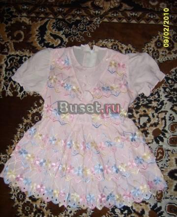 Нарядное розовое платье для маленькой красавицы Санкт-Петербург