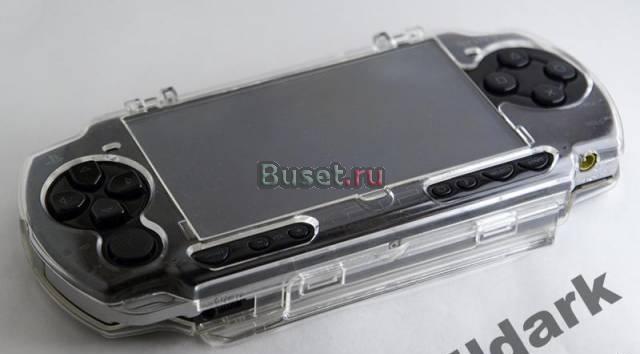Защитный прозрачный чехол (корпус) для PSP slim Москва