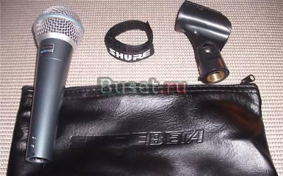 Микрофон shure beta58a (мексика) Москва