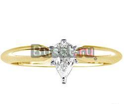 Обручальное кольцо-бриллиант 0,5 карата Москва