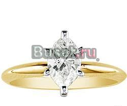 Золотое обручальное кольцо-бриллианты 0,5 карата Москва