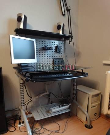 Компьютерный стол (стеклянный, металлический) Москва