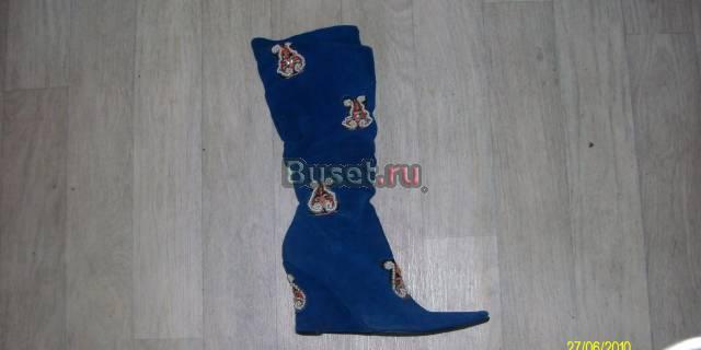 Синие сапожки Москва