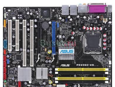 Материнская плата asus P5WDG2-WS с PCI-X Москва