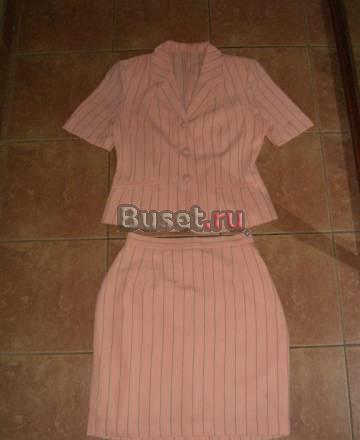 Летний деловой костюм, размер 44 Москва
