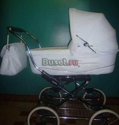 Коляска inglesina vittoria LN3 белая кожа Москва