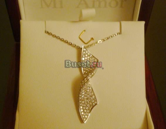 Бриллиантовая подвеска на цепочке (бренд) Москва