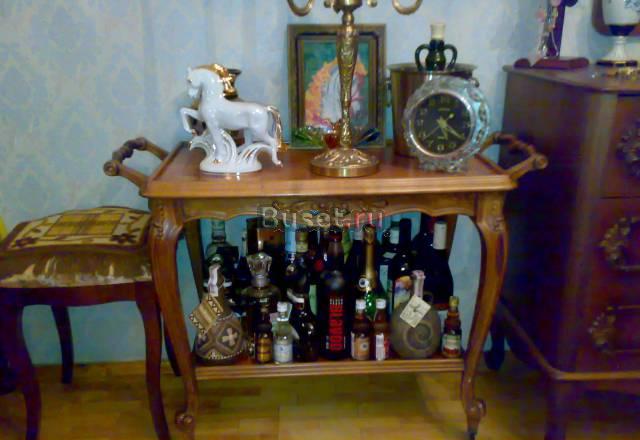 Стол-сервировачный-нат.орех Москва